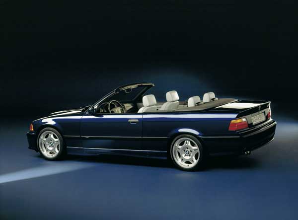 The threeliter M3 convertible shares all of its M body panels with the 