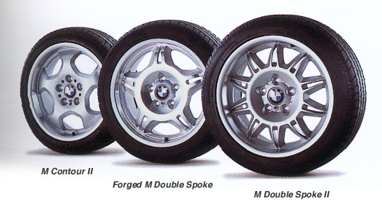 original equipment OE wheels offered by BMW on the E36 M3 The style 